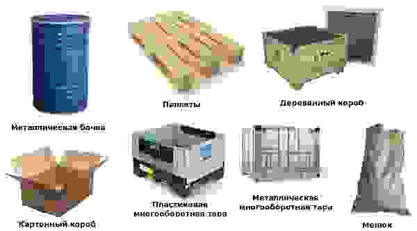 Тара для перевозки грузов в Малоярославце